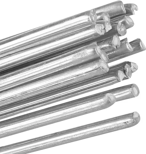 Vista 5 de Varillas de soldadura de aluminio, paquete de 20 cables universales de soldadura de aluminio de baja temperatura para energía eléctrica, química