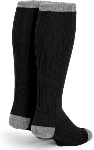 Vista 2 de WARRIOR ALPACA SOCKS - Calcetines largos de lana John Alpaca con bloque de color unisex