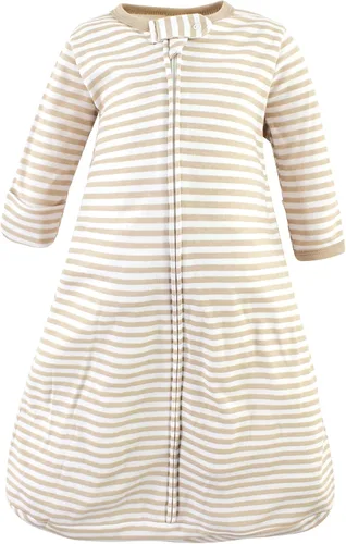 Vista 4 de Hudson Baby Saco de dormir unisex de algodón con manga larga para bebé, saco, manta