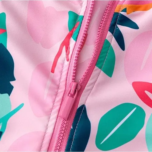 Vista 6 de WXBDD - Traje de baño para niña de 2 a 11 años, falda para niños, lindos trajes de baño de dibujos animados para bebé, ropa de playa