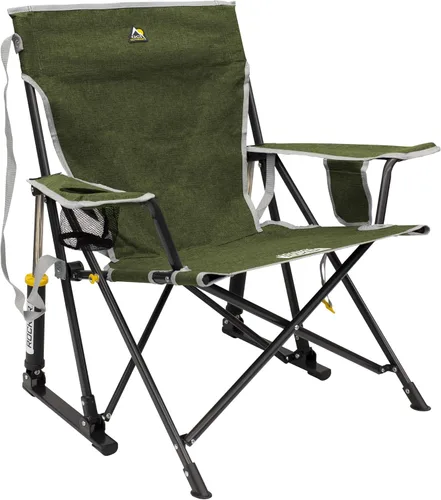 Vista 8 de GCI Outdoor - Mecedora plegable Kickback con portavasos para exteriores