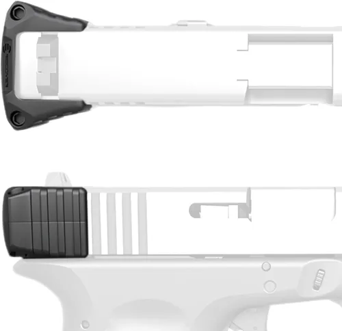 Vista 12 de Recover Tactical Slide Rack Assist 14 versiones disponibles Compatible con la mayoría de los modelos Glock, también para modelos M&P, Shield, P365