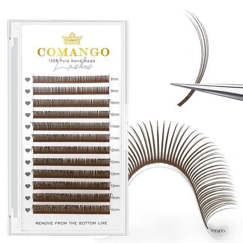 Vista 22 de CoMango Spikes - Extensiones de pestañas Flora 5D, color negro mate