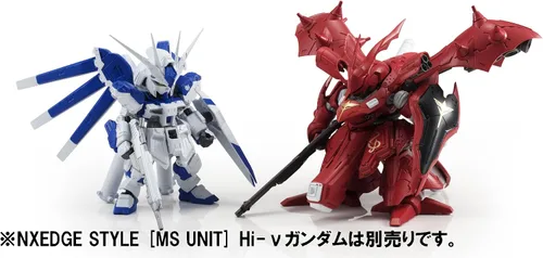 Vista 9 de Bandai Tamashii Nations Nxedge Style Nightingale Figura de acción "Contraataque de Gundam Char