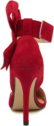 Vista 4 de Z&L Fashion - Zapatos de tacón alto con punta puntiaguda para mujer