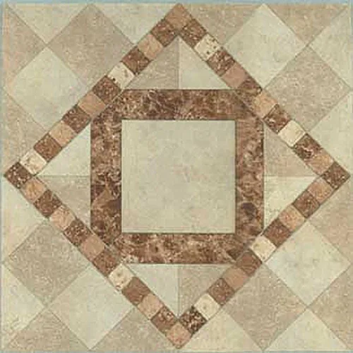 Vista 20 de PowerSellerUSA Azulejos de vinilo autoadhesivos, 12 x 12 pulgadas con 0.047 in de grosor, 20 unidades de diseño contemporáneo, azulejos cuadrados