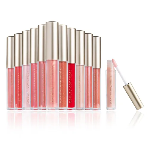 Vista 12 de Beauty Concepts - Colección de brillo de labios – Juego de maquillaje de labios brillante para un acabado radiante, colección floral