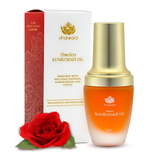 Vista 13 de Aceite Shankara Kumkumadi con Sáfiro Puro y Hierbas Ayurvédicas (Aroma Original 18ml)