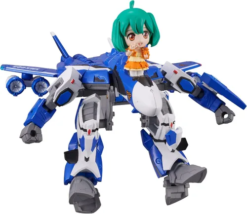 Vista 13 de TAMASHII NATIONS - Macross Frontier - VF-25F Messiah Valkyrie (Uso Alto) con Sheryl, Bandai Spirits Tiny Session Figura de acción