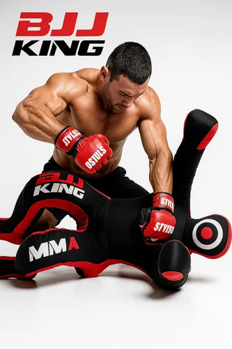 Vista 8 de Grappling Dummy for Adults, Unfilled Wrestling Dummy, Hanging Jiu Jitsu Dummy for BJJ, MMA, Judo, Karate, Martial Arts