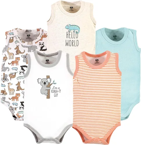 Vista 50 de Hudson Baby Mamelucos sin mangas unisex de algodón para bebé Béisbol