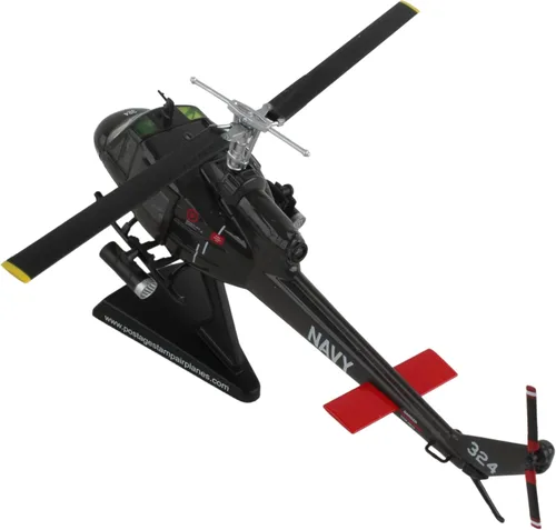 Vista 3 de Sello Postal UH-1 Huey HAL-3 Seawolves 1/87 Modelo fundido a presión
