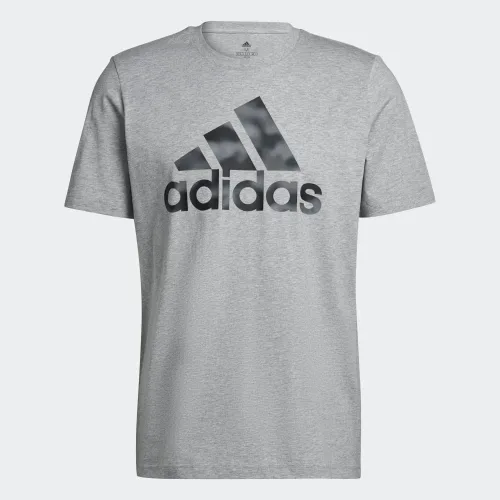 Vista 5 de adidas Camiseta con estampado de camuflaje Essentials para hombre