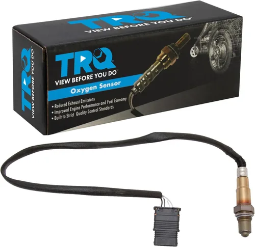 Vista 253 de TRQ Sensor de Oxígeno O2 de 4 Hilos de Banda Estrecha Compatible con VW Atlas 2.0L 2018-21, VW GTI 2.0L 2016-18, Audi A3 Quattro 2.0L 2015-18, VW