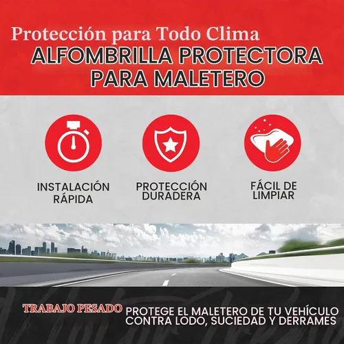 Vista 7 de Motor Trend tronco maletero, Beige
