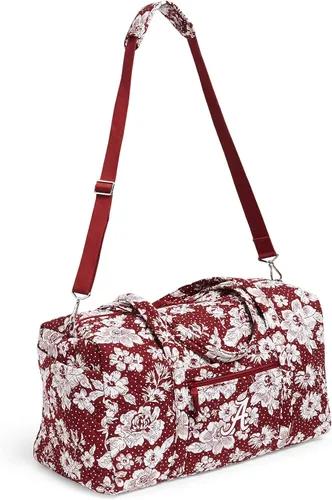 Vista 3 de Vera Bradley Women's Cotton Collegiate Large Travel Duffle Bag (Multiple Teams Available)