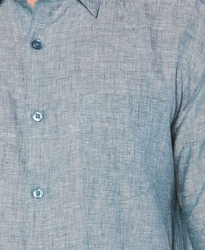 Vista 7 de Cubavera Camisa de manga corta con botones y un bolsillo para hombre