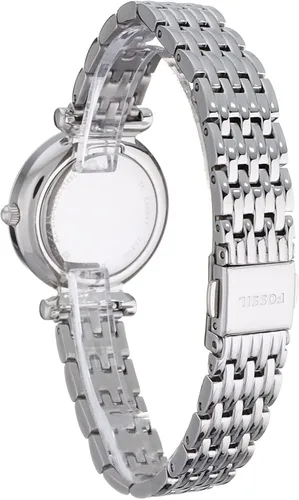 Vista 3 de Fossil Carlie Mini Reloj casual de cuarzo de acero inoxidable para mujer