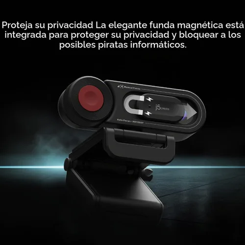 Vista 8 de j5create Cámara web y cámara de documentos de modo dual 1080P