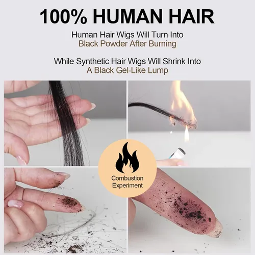Vista 9 de Wear and Go - Pelucas de cabello humano prearrancadas precortadas 5x5 con cierre HD, pelucas de cabello humano ondulado profundo con encaje frontal