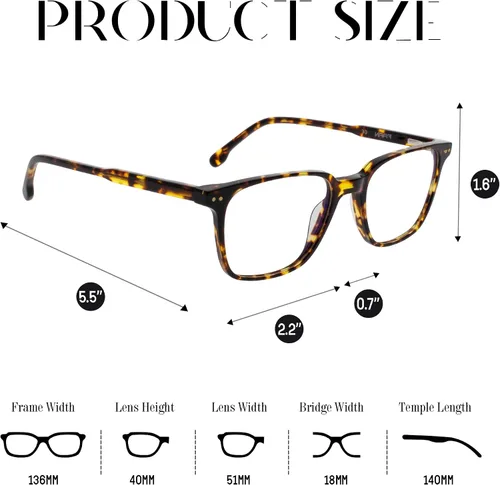 Vista 3 de FAA'N Gafas de luz azul para mujeres y hombres, falsos transparentes, para computadora, juegos, moda, cuadrados, aviador, sin receta