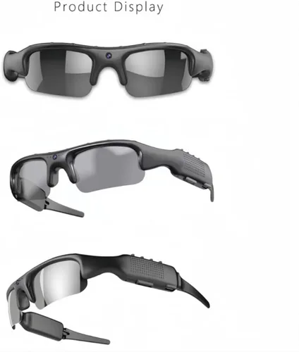 Vista 7 de Smart Bike Glasses Cámara HD 1080P WiFi Deportes Gafas con Cámara Video Gafas Video para Hombres/Mujer con 32G TF Tarjeta