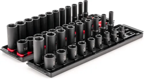 Vista 10 de TEKTON Juego de llaves de impacto de 3/8 pulgadas, 9 piezas SID91100