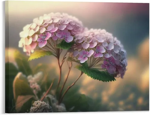 Vista 10 de Póster decorativo de pared, divertido lienzo enmarcado con flores rosas fucsias, pintura artística para baño, habitación de niños, regalos
