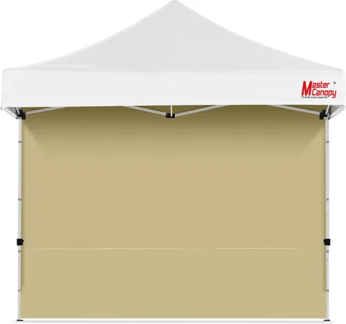 Vista 24 de MASTERCANOPY Toldo de 8x8 pies SunWall Toldo Instantáneo Pared Lateral para Toldos Emergentes Tiendas Gazebos, Protección UV Solo Pared Lateral Azul