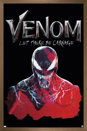 Vista 15 de Trends International Marvel Venom: Let There be Carnage - Póster de pared negro y rojo