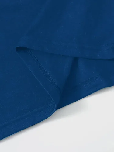 Vista 6 de Floerns Vestido corto ajustado de manga corta con cuello redondo para mujer