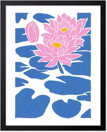 Vista 72 de Poster Master Póster de gato – Estampado floral retro – Arte de flores – Arte colorido de gato – Arte bohemio chic – Arte abstracto genial – Arte