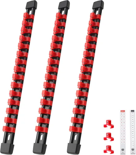 Vista 15 de Reniteco Juego de organizador de enchufes, paquete de 3, unidad de 1/2" x