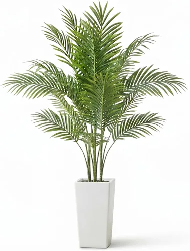 Vista 24 de GarveeHome Árbol de buganvilla artificial de 5 pies, planta de buganvilla de seda sintética con maceta, decoración interior y exterior, planta