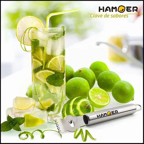 Vista 8 de Lemon Citrus Zester & Channel Knife Juego de 2 herramientas con una caja de almacenamiento