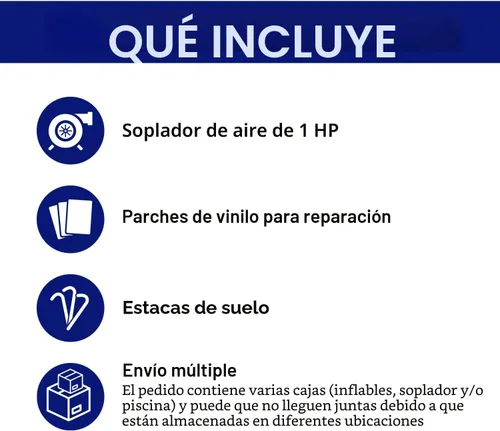 Vista 6 de HeroKiddo - Tobogán acuático inflable comercial de 13 pies con soplador