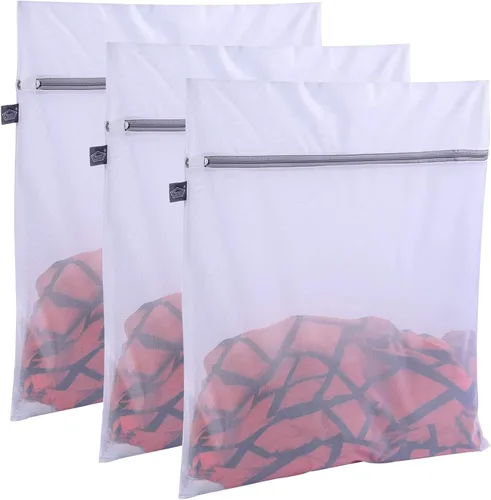 Vista 14 de Bolsa de lencería para lavar delicados, bolsas grises para ropa delicada, 5