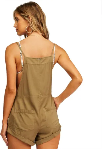 Vista 2 de Billabong Wild Pursuit - Overol corto para mujer, PARENT