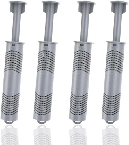 Vista 9 de Cartucho de iones de plata para bañera de hidromasaje, palos minerales de spa con 4 meses de vida útil universal para bañera de hidromasaje Gris