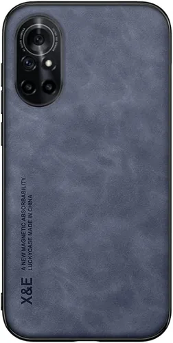 Vista 8 de Kepuch Funda Silklike para Huawei Nova 8 - Cubierta Parachoques Placa De Metal Incorporada Para Huawei Nova 8 - Negro Seda-Negro