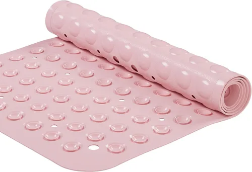 Vista 13 de Yanzifly Alfombra de Bañera Antideslizante Tapete de Baño para Bañera de Silicona Suave Alfombra de Bañera Antideslizante Tapetes de Ducha
