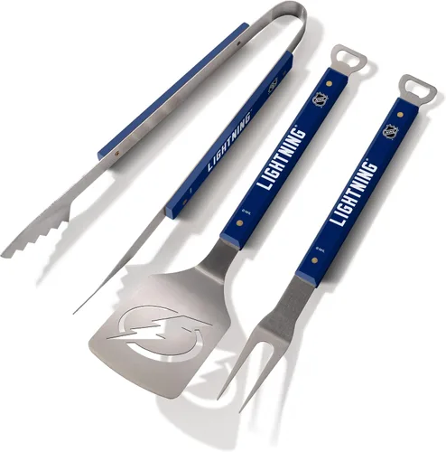 Vista 21 de YouTheFan NHL - Juego de 3 parrillas para barbacoa Spirit Series
