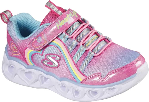 Vista 4 de Skechers Tenis unisex Heart Lights-Rainbow Lux para niños