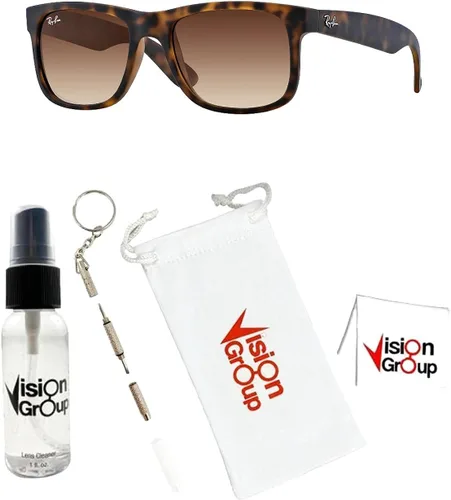 Vista 2 de Ray-Ban Paquete de lentes de sol RB4165 Justin accesorios de Vision Group