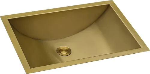 Vista 12 de Ruvati RVH6107BL RVH6107BL - Fregadero de cocina de acero inoxidable de calibre 16 con acabado cepillado que oculta arañazos, fregaderos de montaje