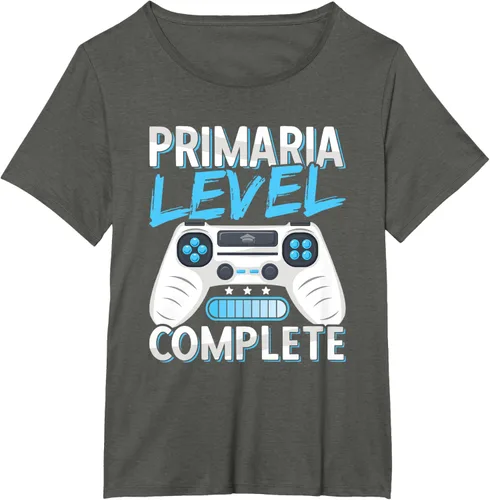 Vista 58 de Camiseta completa de diploma de escuela primaria de graduación, Negro
