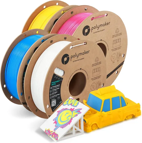 Vista 35 de Polymaker PETG Filament 1.75mm, 1KG, Army Brown PETG 3D Printer Filament, High-Speed Up to 500mm/s, Neatly Wound, Smooth Feeding, Reduced Stringing