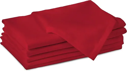 Vista 24 de Encasa XO Juego de 12 servilletas de tela de cóctel Servilletas de mesa de algodón puro Tamaño (9 x 9 pulgadas) B gris sólido Lavable a