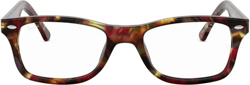 Vista 2 de Gafas graduadas Ray-Ban Optical RX 5228 5710 RojoMarrón Amarillo 55 mm