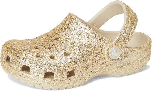 Vista 11 de Crocs Zuecos Clásicos con Purpurina para Niños